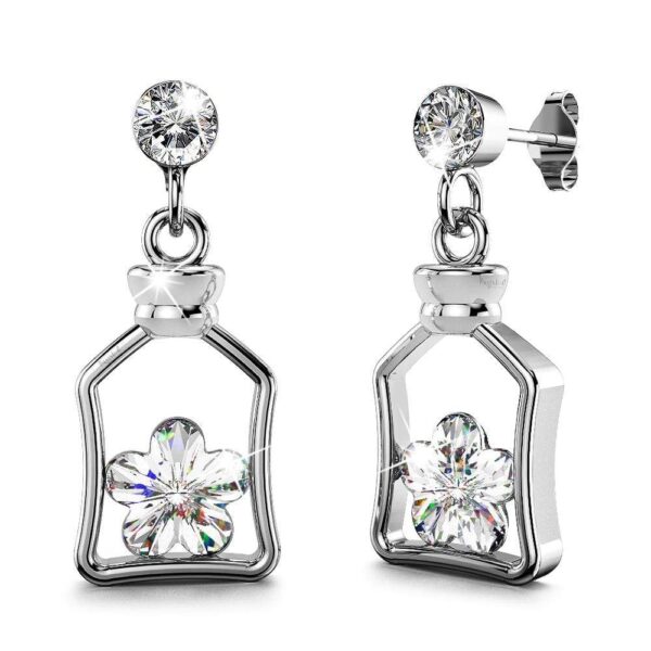 Boxed Cutie Star Necklace And Earrings Set Embellished with SWAROVSKI® Crystals - Image 2
