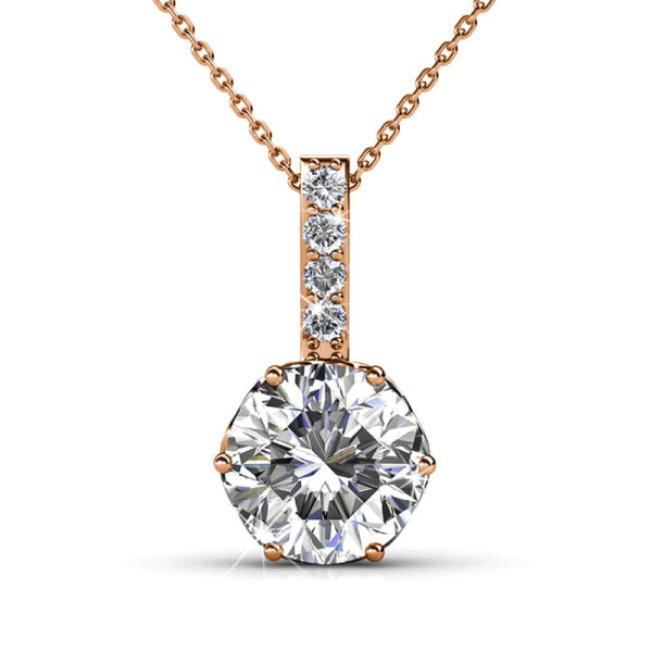 Boxed Star Electra Necklace And Earrings Set Embellished with SWAROVSKI® Crystals - Image 4