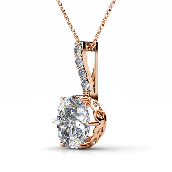 Boxed Star Electra Necklace And Earrings Set Embellished with SWAROVSKI® Crystals - Image 5
