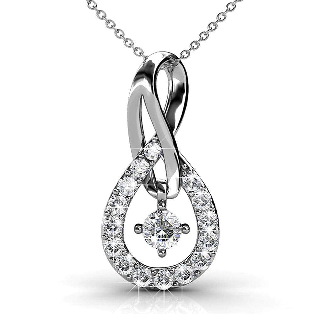 Boxed Monarch Necklace And Earrings Embellished with SWAROVSKI® Crystals - Image 2