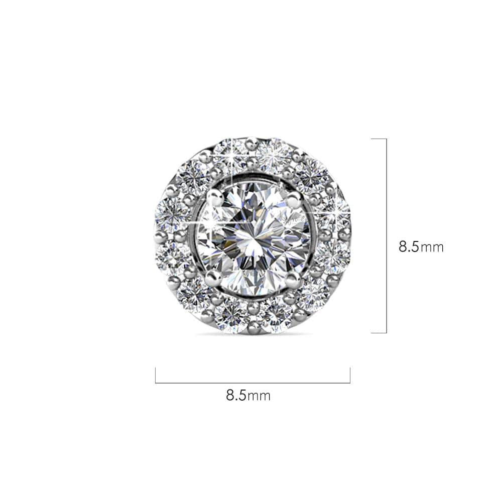 Boxed Monarch Necklace And Earrings Embellished with SWAROVSKI® Crystals - Image 7