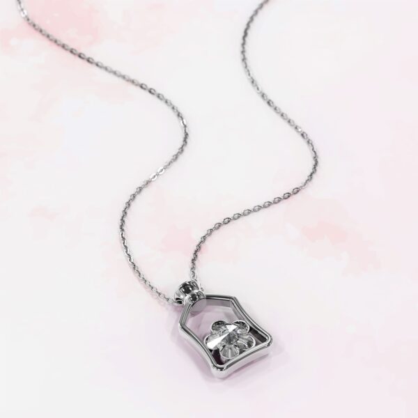 Cutie Star Necklace Embellished with Clear SWAROVSKI® Crystals - Image 2