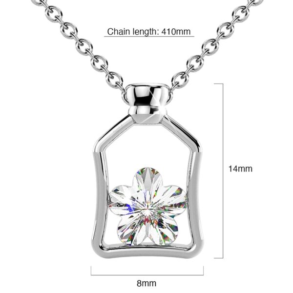 Cutie Star Necklace Embellished with Clear SWAROVSKI® Crystals - Image 3