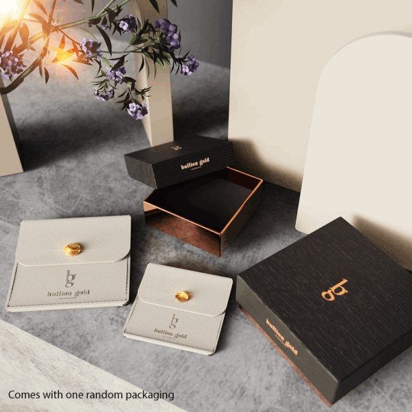 Elara Gold Layered Stud Earrings - Image 6