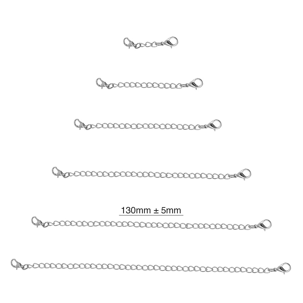 Obsession Necklace Extender Encased in 18k White Gold - Image 11