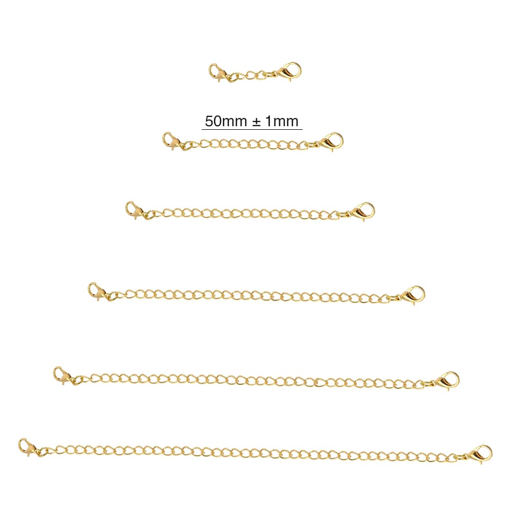 Obsession Necklace Extender Encased in 18k Gold - Image 3