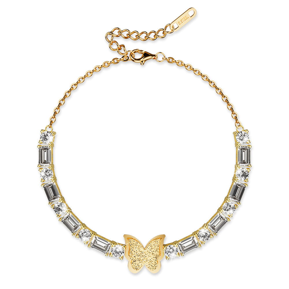 Krystal Couture Rosalie Crystal Butterfly Bracelet - Image 7