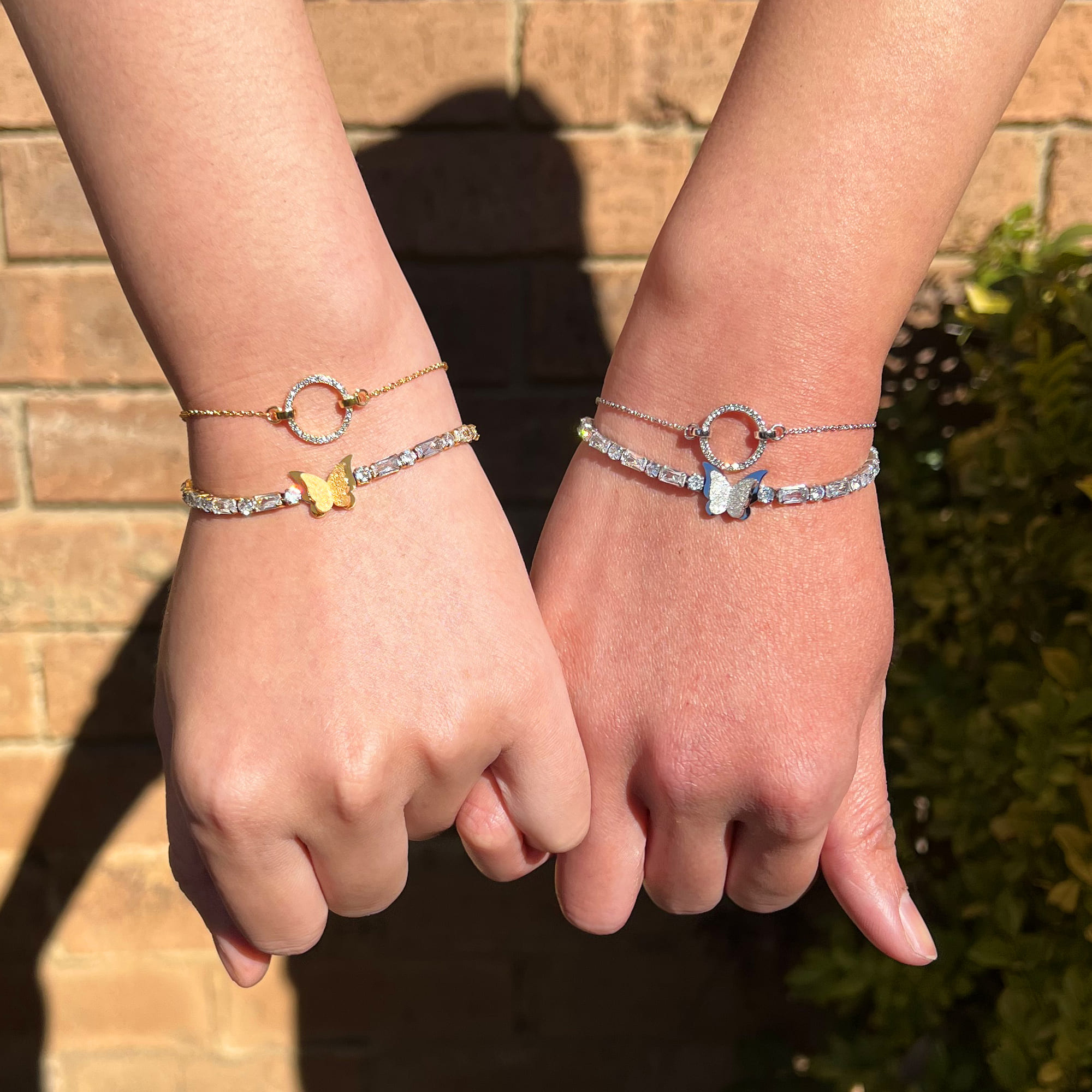 Krystal Couture Rosalie Crystal Butterfly Bracelet - Image 6