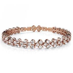 Krystal Couture Chitra Tennis Bracelet Embellished with SWAROVSKI® Crystals