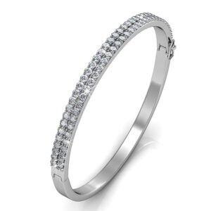 Krystal Couture Alexa Bangle Embellished with SWAROVSKI® Crystals