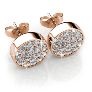 Krystal Couture Pave Earrings Embellished with SWAROVSKI® Crystals