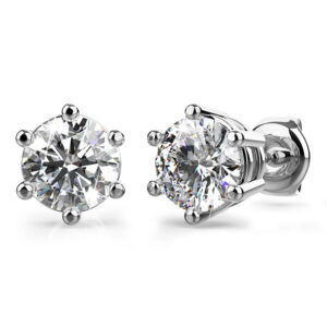 Krystal Couture Cindy Stud Earrings Embellished with SWAROVSKI® Crystals