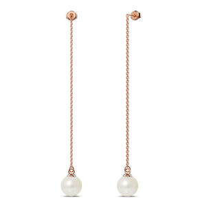 Krystal Couture Katarina Pearl Drop Earrings Embellished with SWAROVSKI® Crystals Pearls