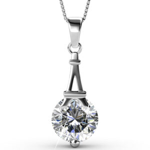 Krystal Couture Pendulum Pendant Necklace Embellished with SWAROVSKI® Crystals