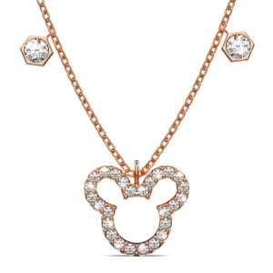 Krystal Couture Mickey Silhouette Pendant Necklace Embellished with SWAROVSKI® Crystals