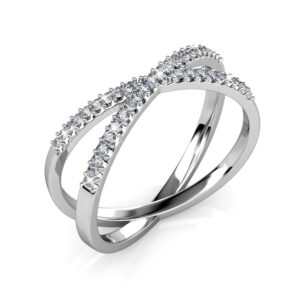 Krystal Couture Synergy Ring Embellished with SWAROVSKI® Crystals
