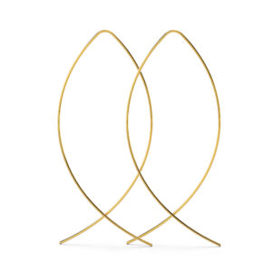 Fish Curved Threader Earrings