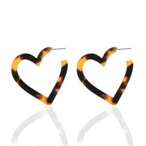 Obsession Classic Leopard Print Statement Earrings