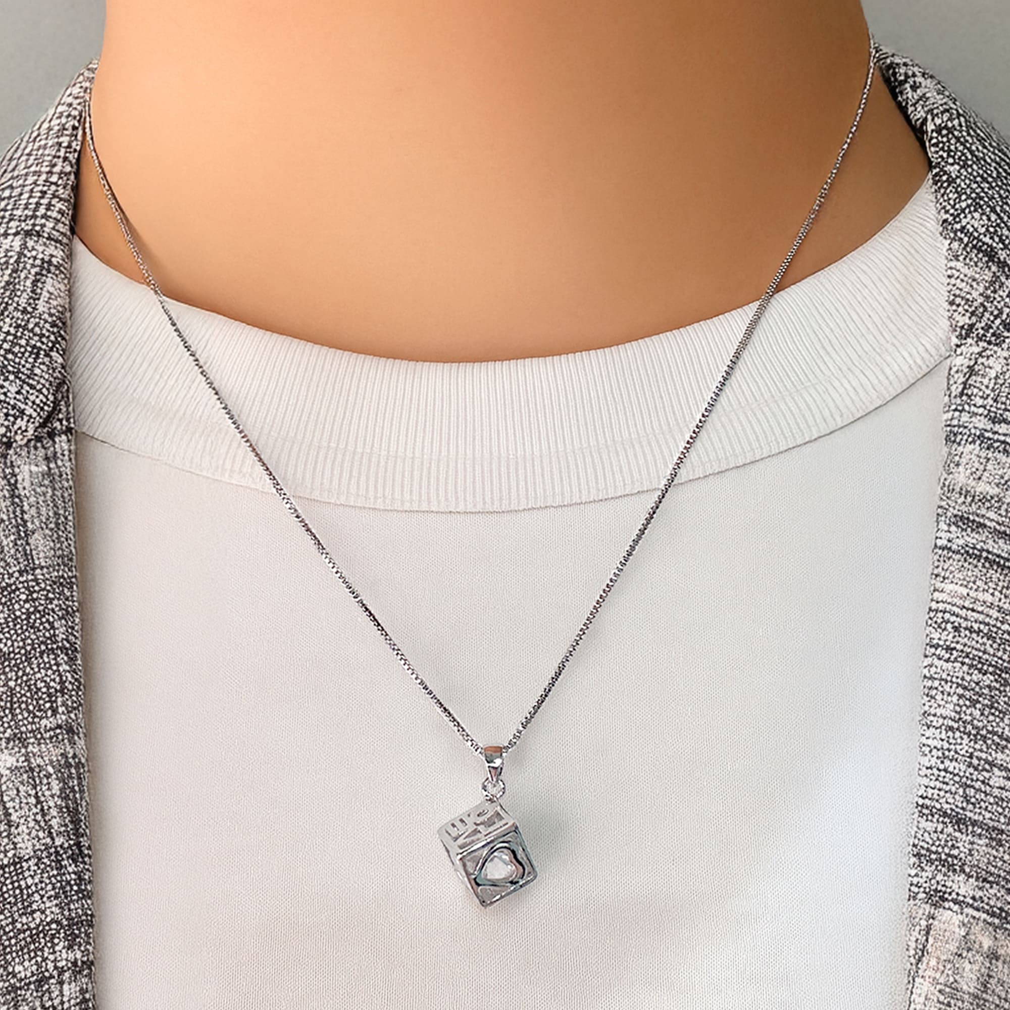 Cubic Love Necklace - Image 2