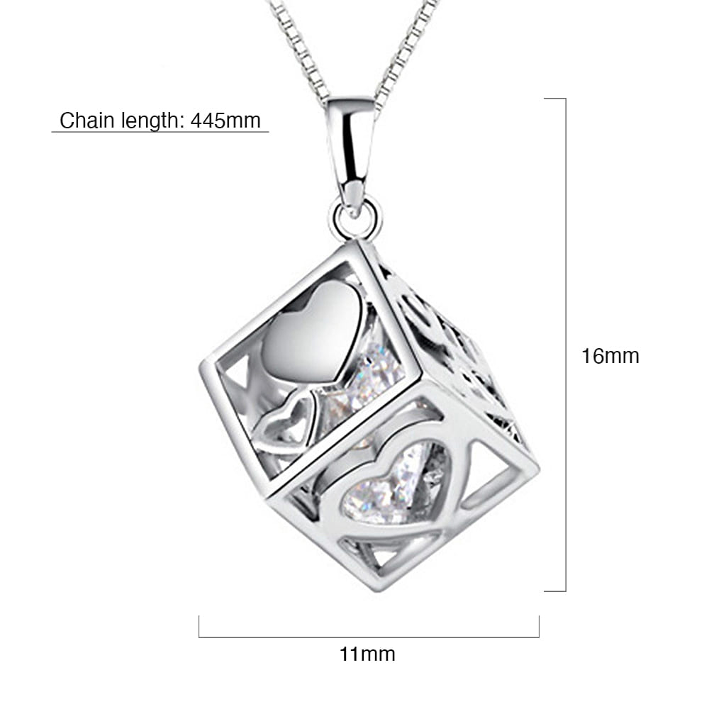 Cubic Love Necklace - Image 4
