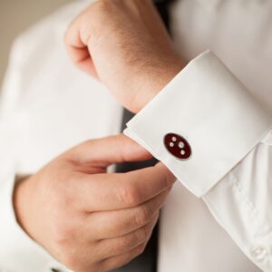 Krystal Couture Maximo Men Cufflinks Embellished with SWAROVSKI® Crystals