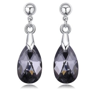 Krystal Couture Elmina Crystal Drop Earrings Embellished with SWAROVSKI® Crystals