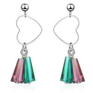 Lolabyrd Heart Drop Earrings